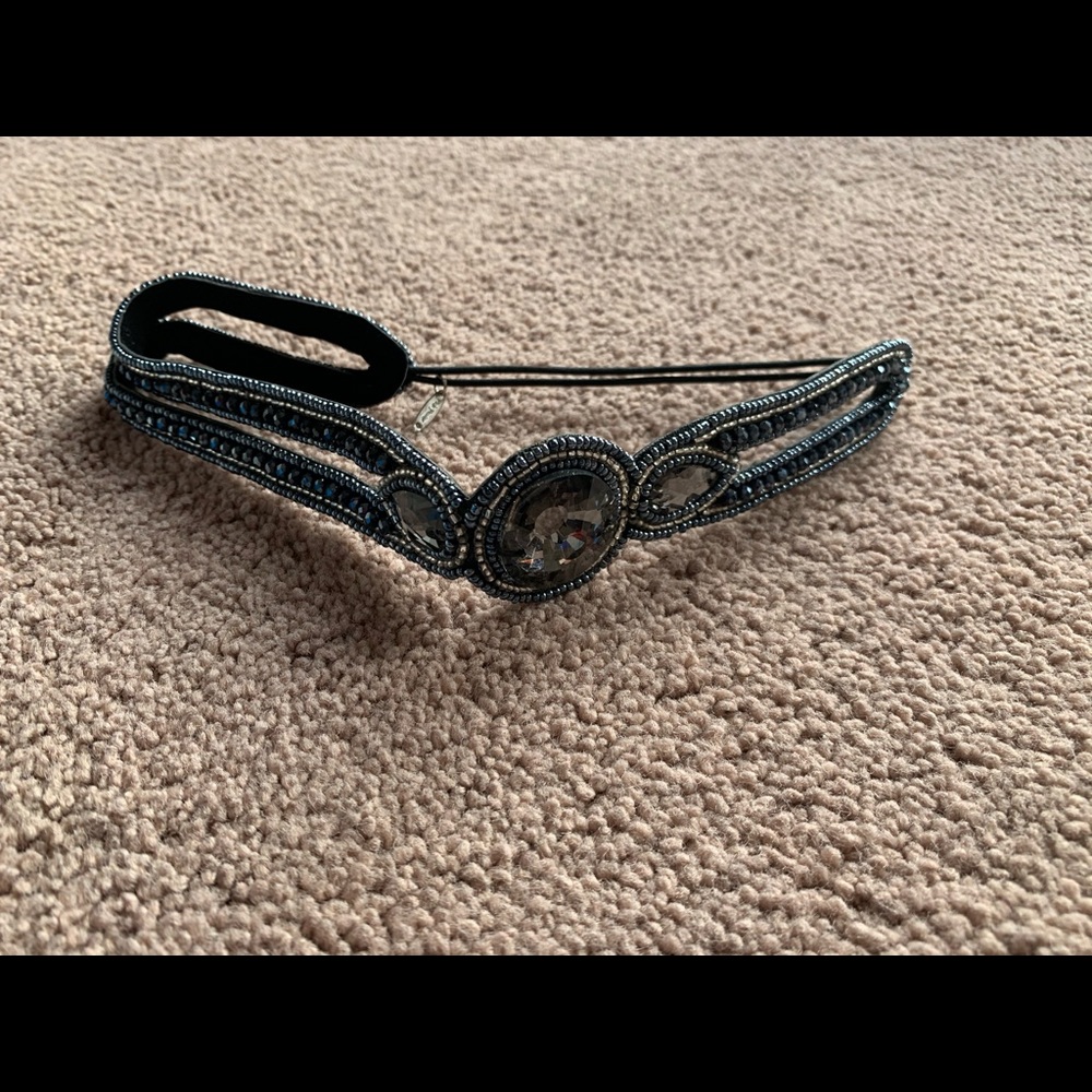 Pink Pewter headband